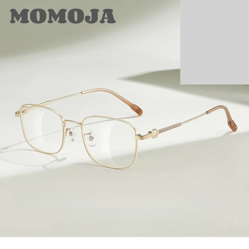 Momoja Unisex Full Rim Square Alloy Eyeglasses 758232