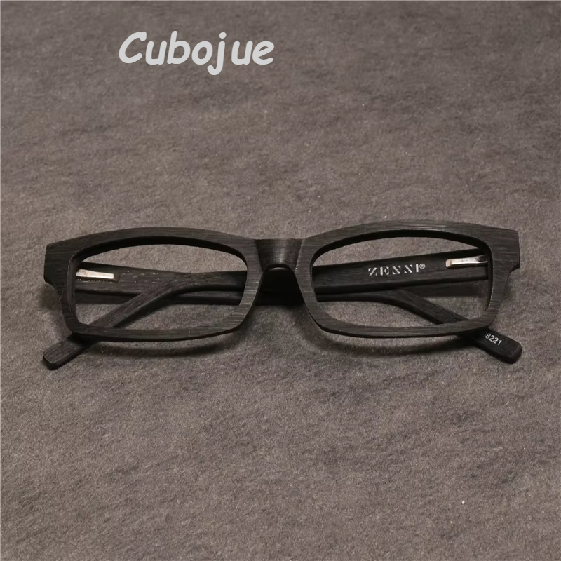 Cubojue Women's Full Rim Square Tr 90 Titanium Reading Glasses 51302 Reading Glasses Cubojue