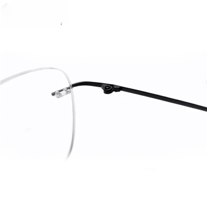 Chashma Ottica 16011 unisex rimless titanium prescription eyeglasses — view 9