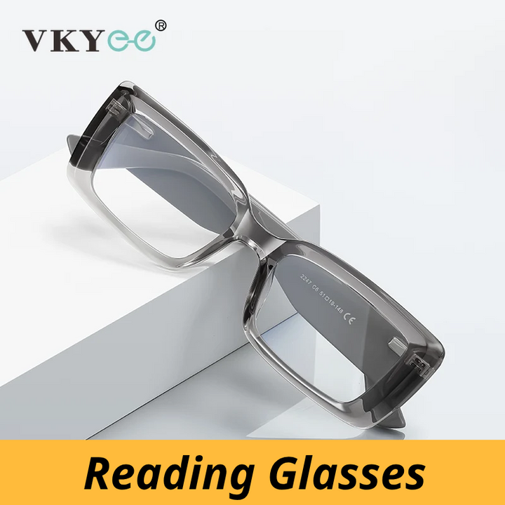 Vicky Women's Full Rim Rectangle Tr 90 Titanium Eyeglasses Unisex 512247