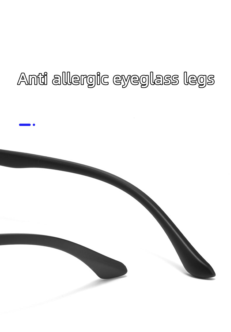 Kocolior Unisex Full Rim Square Alloy Reading Glasses 56198.