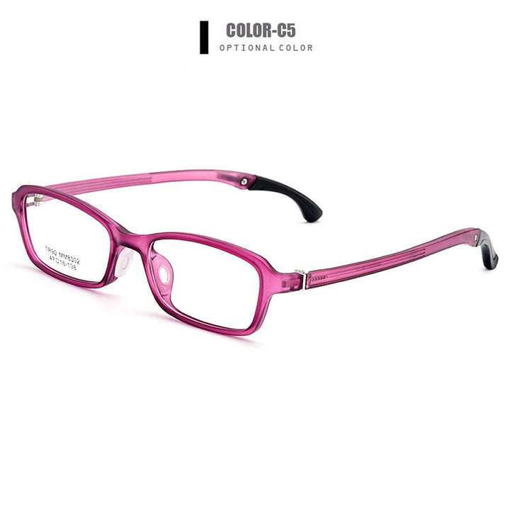 Gmei Unisex Eyeglasses Ultra-Light Tr90 Plastic M8002 — view 9 | Gmei Optical at FuzWeb