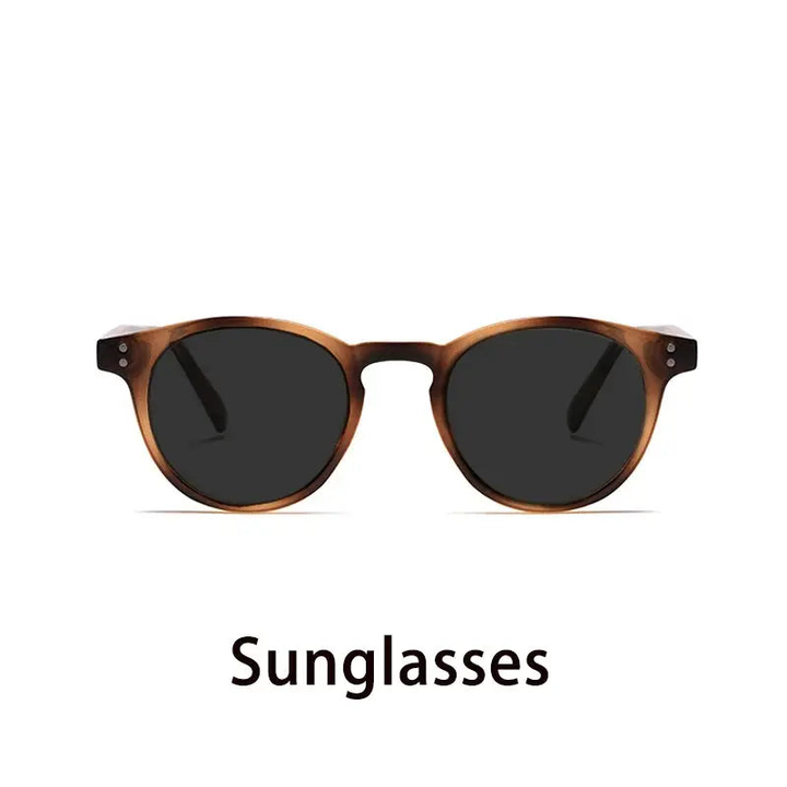 Kocolior Unisex Full Rim Round Acetate Hyperopic Reading Glasses 3313.