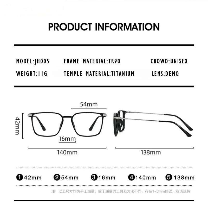 Kansept Unisex Full Rim Square Tr 90 Titanium Frames 005100 — view 2 | Kansept at FuzWeb