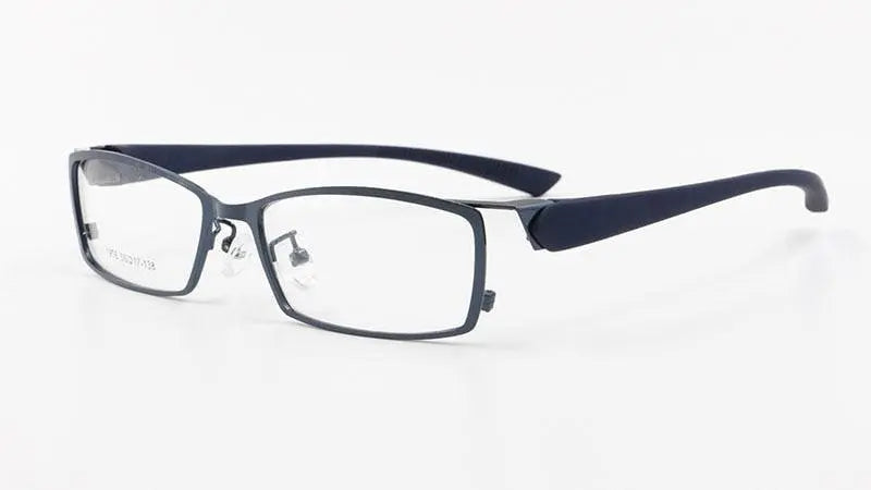 Bclear Men Titanium Alloy Metal Eyeglasses Full Rim Eyewear S1976 — view 17 | Bclear at FuzWeb