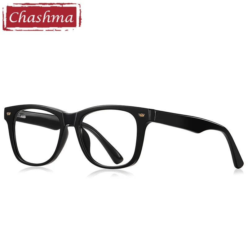 Chashma Unisex Youth Full Rim Square Tr 90 Titanium Eyeglasses 820215
