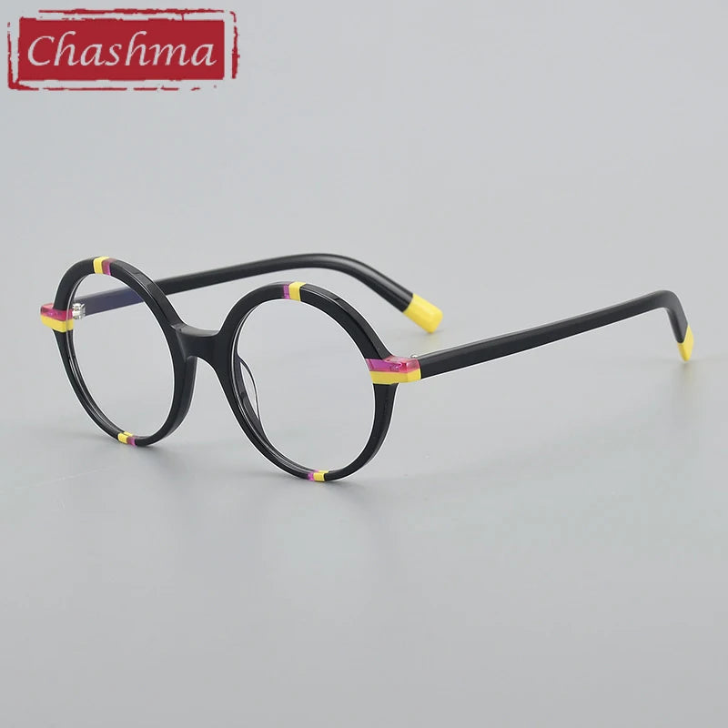 Chashma Women's Full Rim Round Acetate Eyeglasses 778248