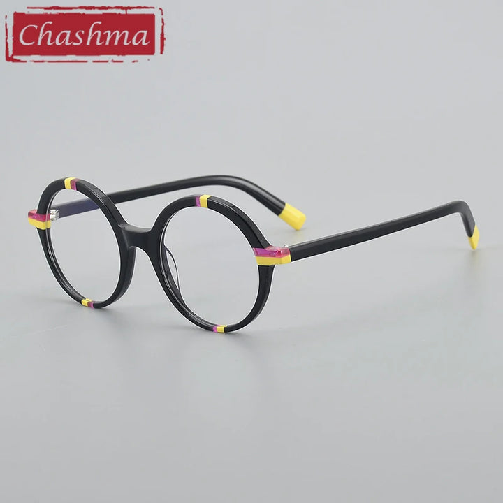 Chashma Women's Full Rim Round Acetate Eyeglasses 778248