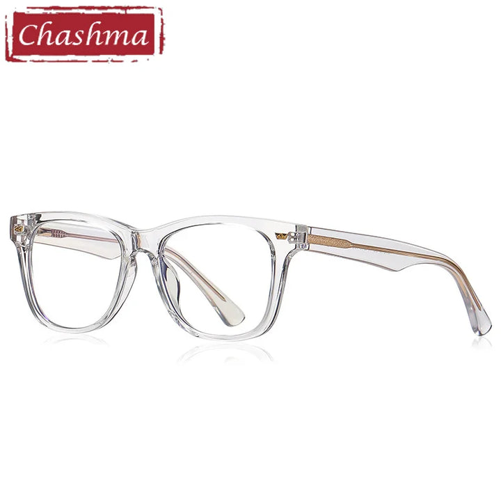 Chashma Unisex Youth Full Rim Square Tr 90 Titanium Eyeglasses 820215