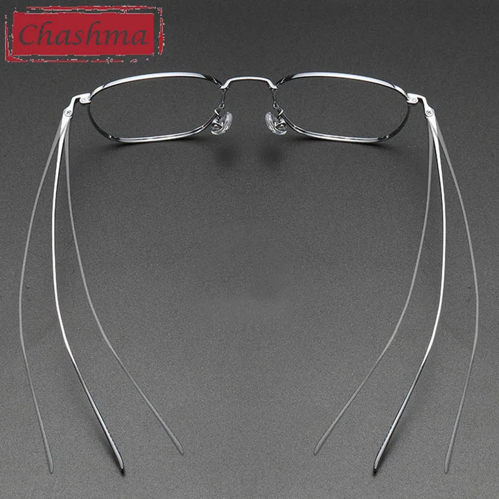 Chashma Unisex Full Rim Square Alloy Eyeglasses 19013 Full Rim Chashma   