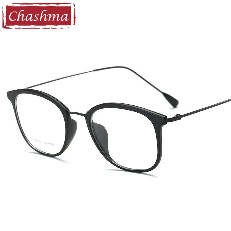 Chashma Unisex Full Rim Square Tr 90 Titanium Eyeglasses 851097