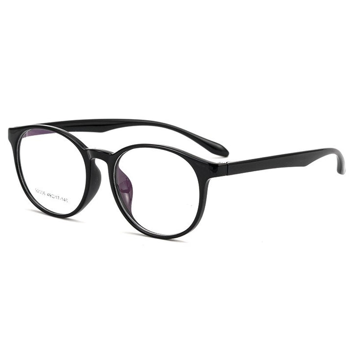 Yimaruili Unisex Full Rim Square Round Tr 90 Eyeglasses 0692006 Full Rim Yimaruili Eyeglasses   