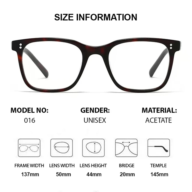 Chashma Ochki Women's Full Rim Square Acetate  Eyeglasses 25016