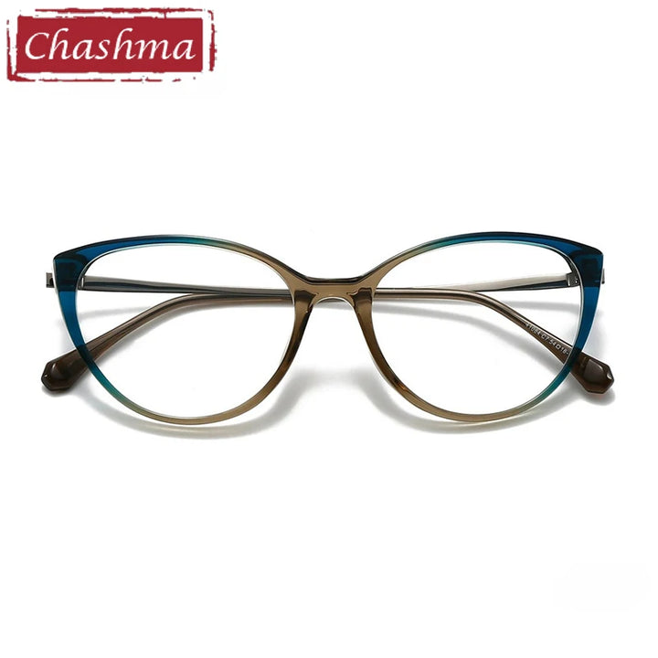 Chashma Ochki Women's Full Rim Cat Eye Fashion Acetate Eyeglasses 341084
