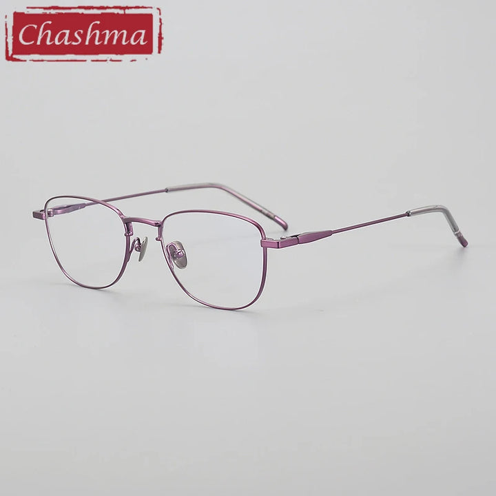 Chashma Unisex Full Rim Polygon Square Titanium Eyeglasses 887465
