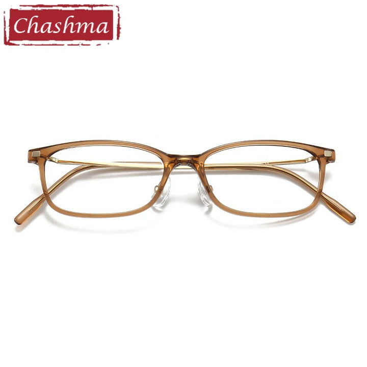 Chashma Ottica Women's Full Rim Square Acetate Alloy Eyeglasses 430302