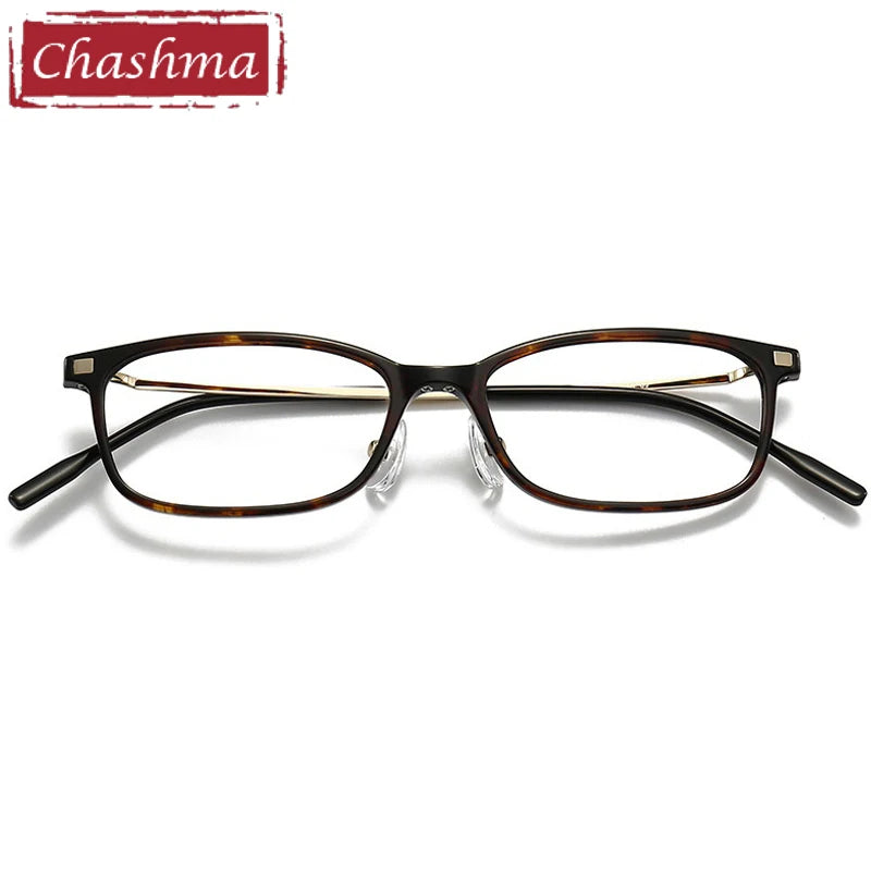 Chashma Ottica Women's Full Rim Square Acetate Alloy Eyeglasses 430302