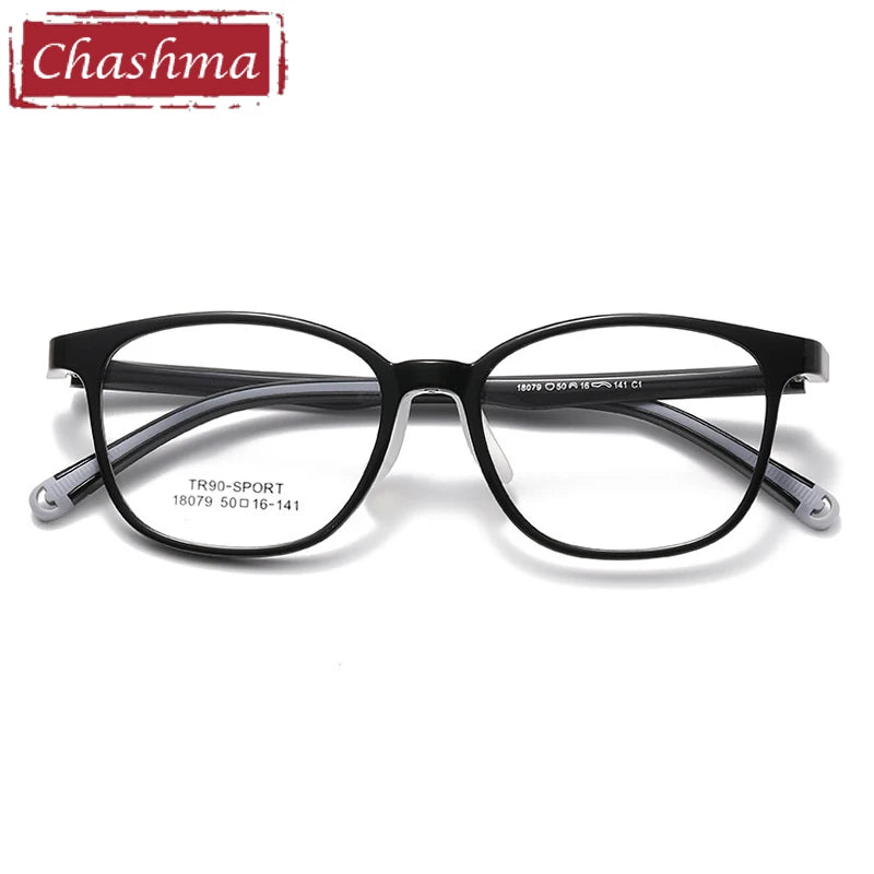 Chashma Ochki Women's Full Rim Square Tr 90 Alloy Eyeglasses 318079