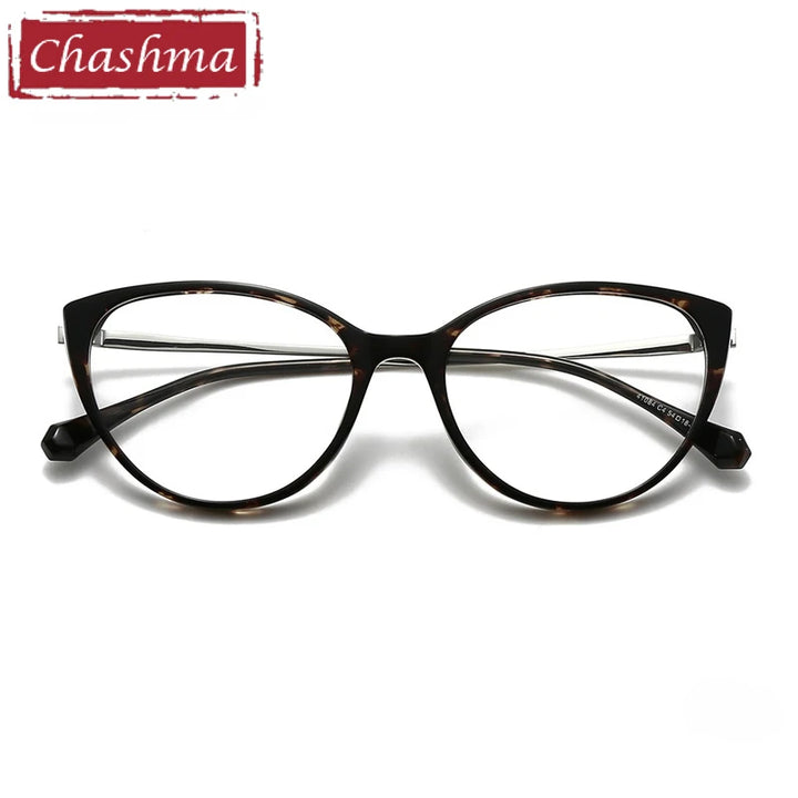Chashma Ochki Women's Full Rim Cat Eye Fashion Acetate Eyeglasses 341084