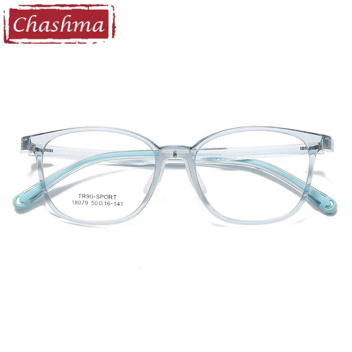 Chashma Ochki Women's Full Rim Square Tr 90 Alloy Eyeglasses 318079