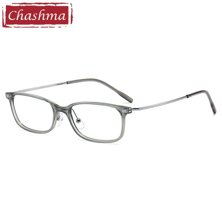 Chashma Ottica Women's Full Rim Square Acetate Alloy Eyeglasses 430302