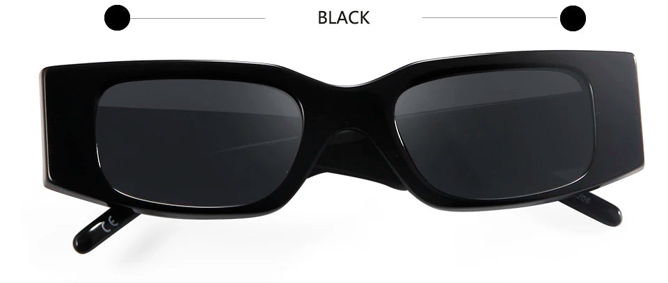 Esnbie Women's Full Rim Square Oval Acetate Sunglasses 220321