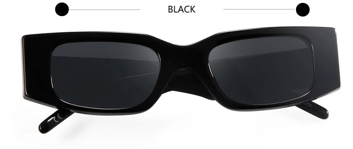 Esnbie Women's Full Rim Square Oval Acetate Sunglasses 220321