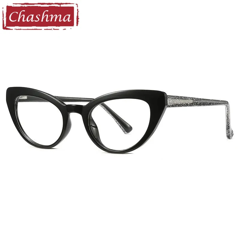 Chashma Women's Full Rim Oval Cat Eye Acetate Eyeglasses 882012
