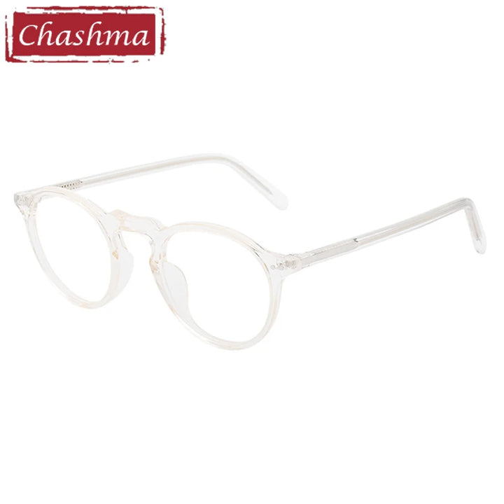 Chashma Women's Full Rim Round Acetate Steel Alloy Eyeglasses 667924