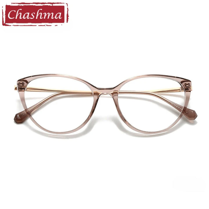 Chashma Ochki Women's Full Rim Cat Eye Fashion Acetate Eyeglasses 341084
