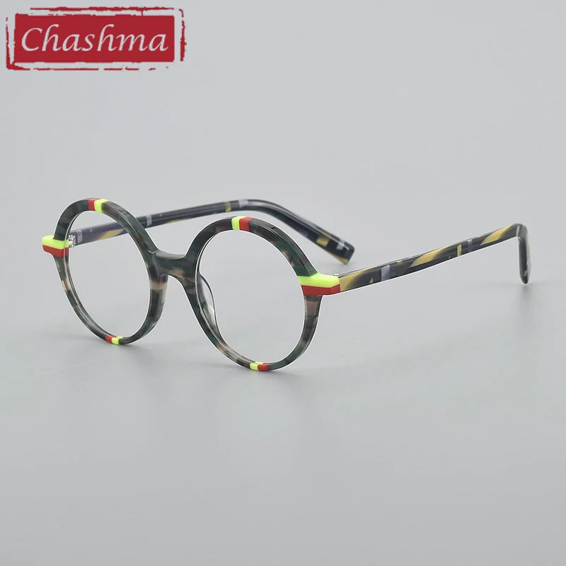 Chashma Women's Full Rim Round Acetate Eyeglasses 778248