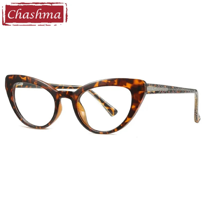 Chashma Women's Full Rim Oval Cat Eye Acetate Eyeglasses 882012