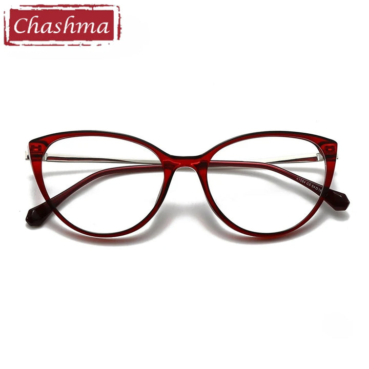 Chashma Ochki Women's Full Rim Cat Eye Fashion Acetate Eyeglasses 341084