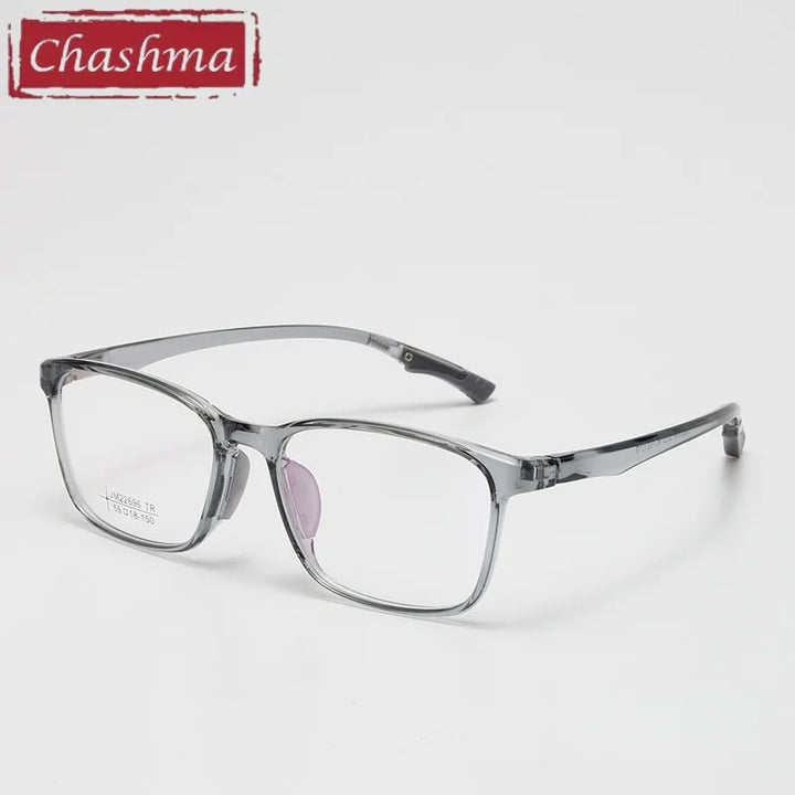 Chashma Unisex Full Rim Square Tr 90 Titanium Eyeglasses 722696