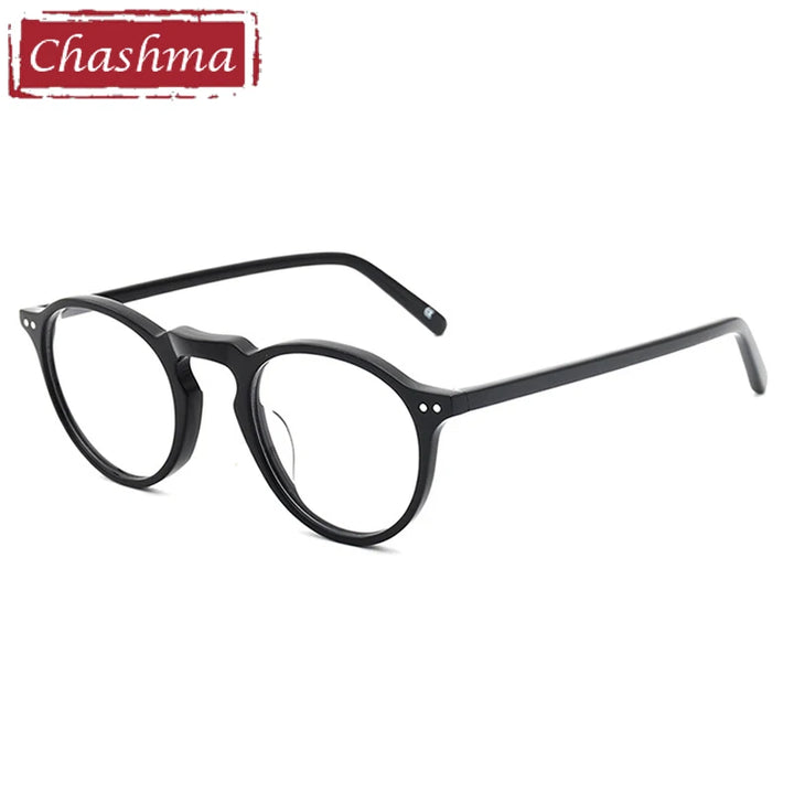 Chashma Women's Full Rim Round Acetate Steel Alloy Eyeglasses 667924