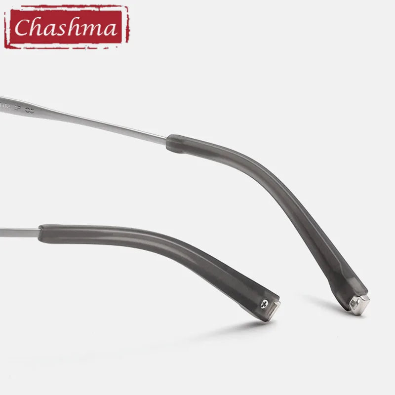 Chashma Unisex Full Rim Square Titanium Eyeglasses 9861 Full Rim Chashma   