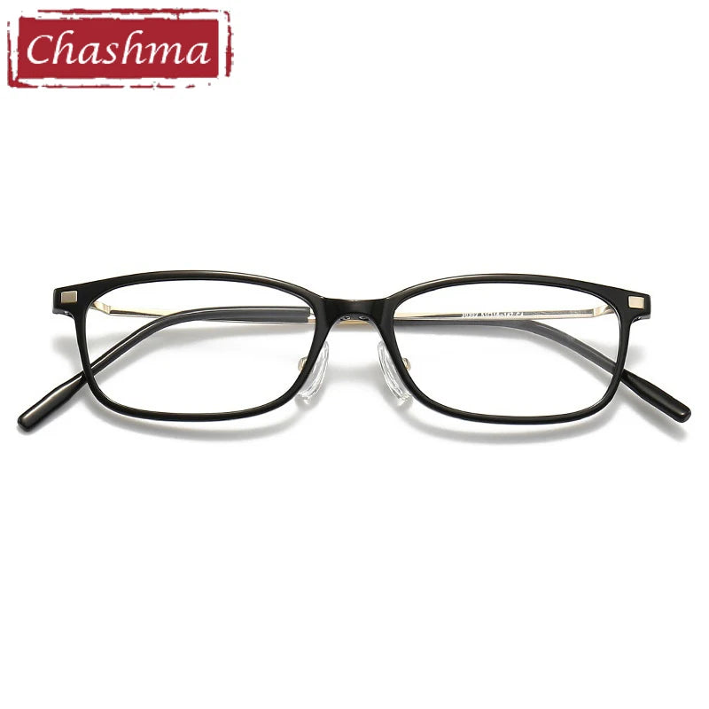 Chashma Ottica Women's Full Rim Square Acetate Alloy Eyeglasses 430302