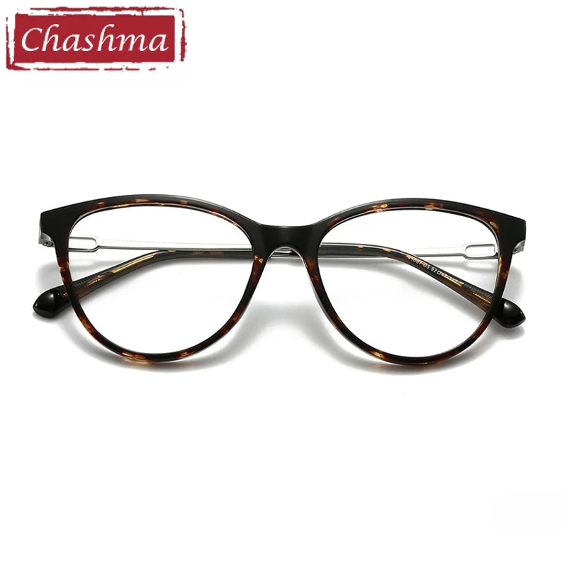 Chashma Ochki Women's Full Rim Cat Eye Acetate Eyeglasses 341087