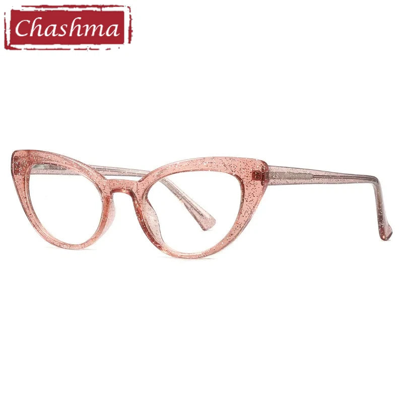 Chashma Women's Full Rim Oval Cat Eye Acetate Eyeglasses 882012
