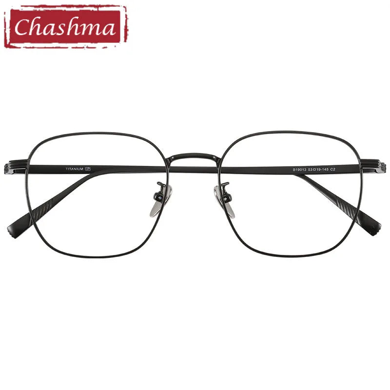 Chashma Unisex Full Rim Square Alloy Eyeglasses 19013 Full Rim Chashma   