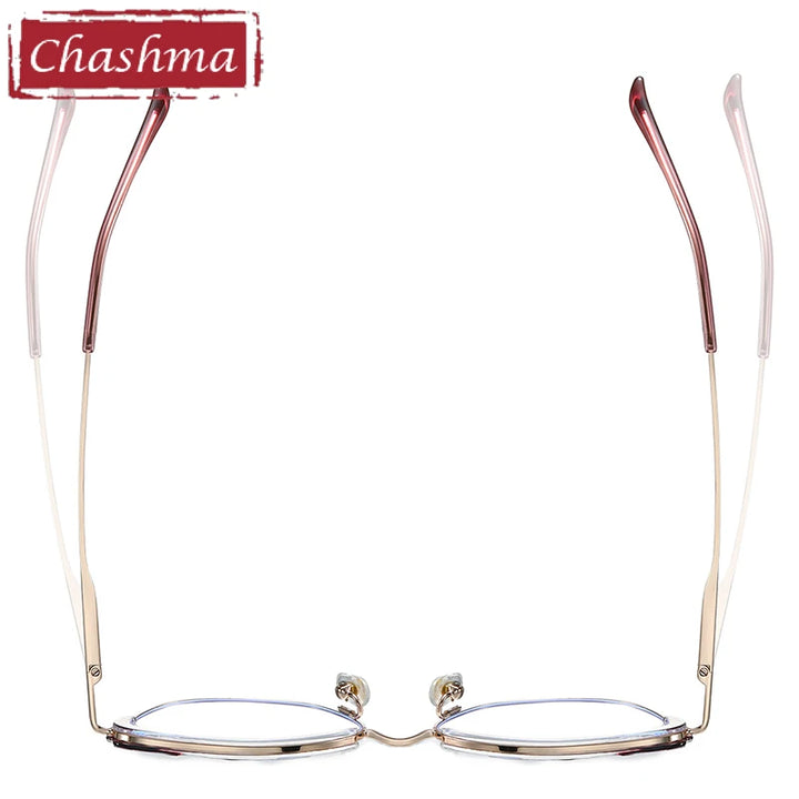 Chashma Women's Full Rim Cat Eye TR 90 Titanium Eyeglasses 87269 Full Rim Chashma   