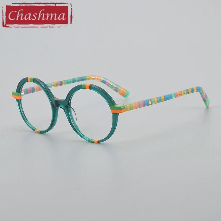 Chashma Women's Full Rim Round Acetate Eyeglasses 778248