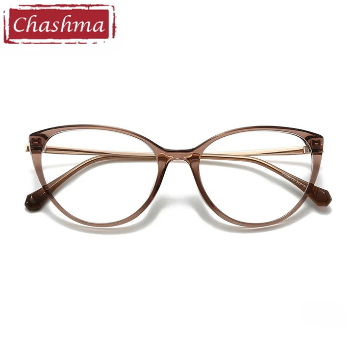 Chashma Ochki Women's Full Rim Cat Eye Fashion Acetate Eyeglasses 341084
