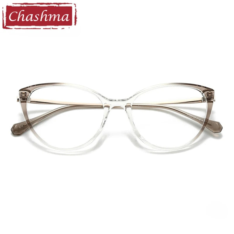 Chashma Ochki Women's Full Rim Cat Eye Fashion Acetate Eyeglasses 341084