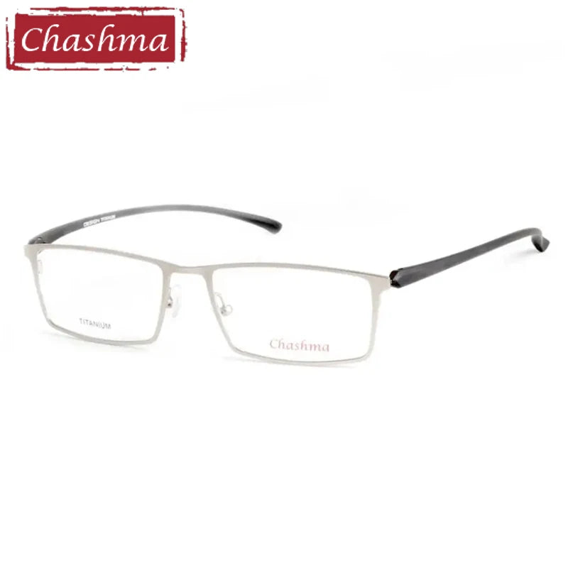 Chashma Women's Full Rim Polygon Square Titanium Eyeglasses 889105