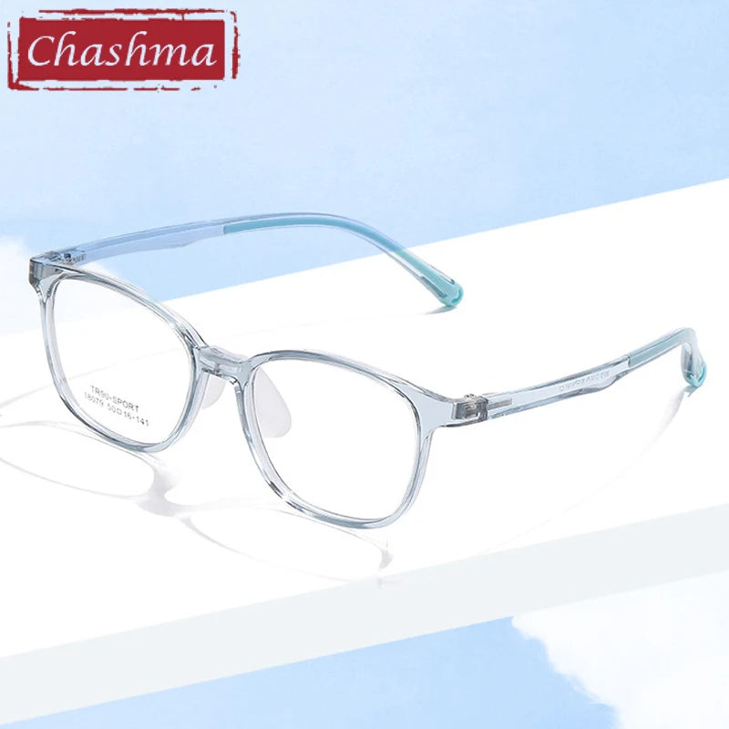 Chashma Ochki Women's Full Rim Square Tr 90 Alloy Eyeglasses 318079