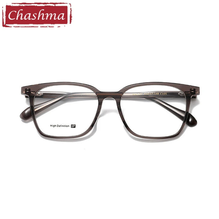 Chashma Ottica Unisex Full Rim Square Acetate Eyeglasses 62127