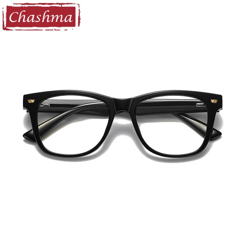 Chashma Unisex Youth Full Rim Square Tr 90 Titanium Eyeglasses 820215