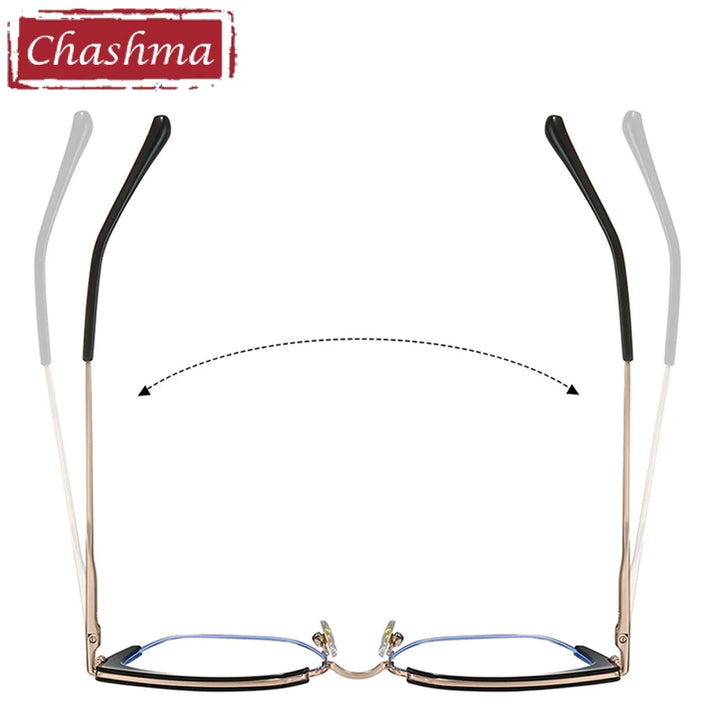 Chashma Women's Full Rim Cat Eye Tr 90 Titanium Eyeglasses 87318 Full Rim Chashma   