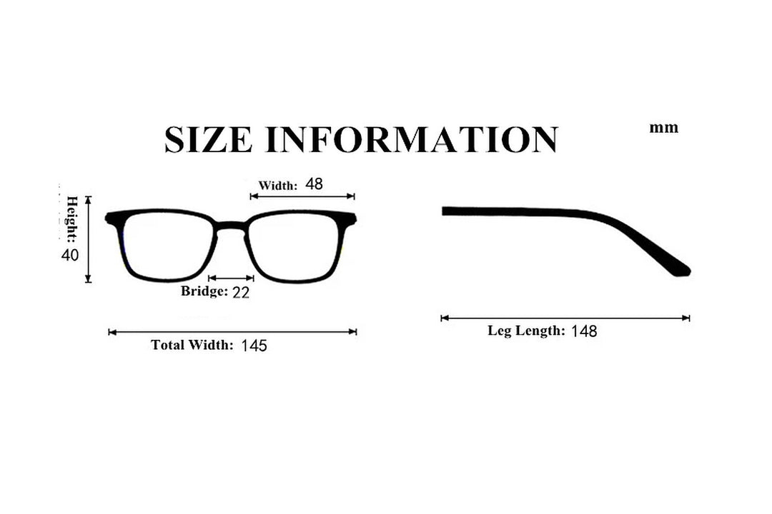 Black Mask Unisex Full Rim Round Acetate Eyeglasses Fuz 4